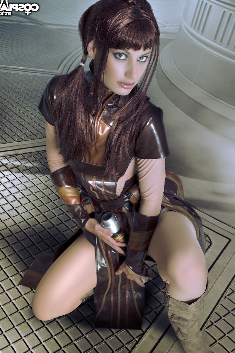 12P Bastila Shan Star Wars cosplay nu