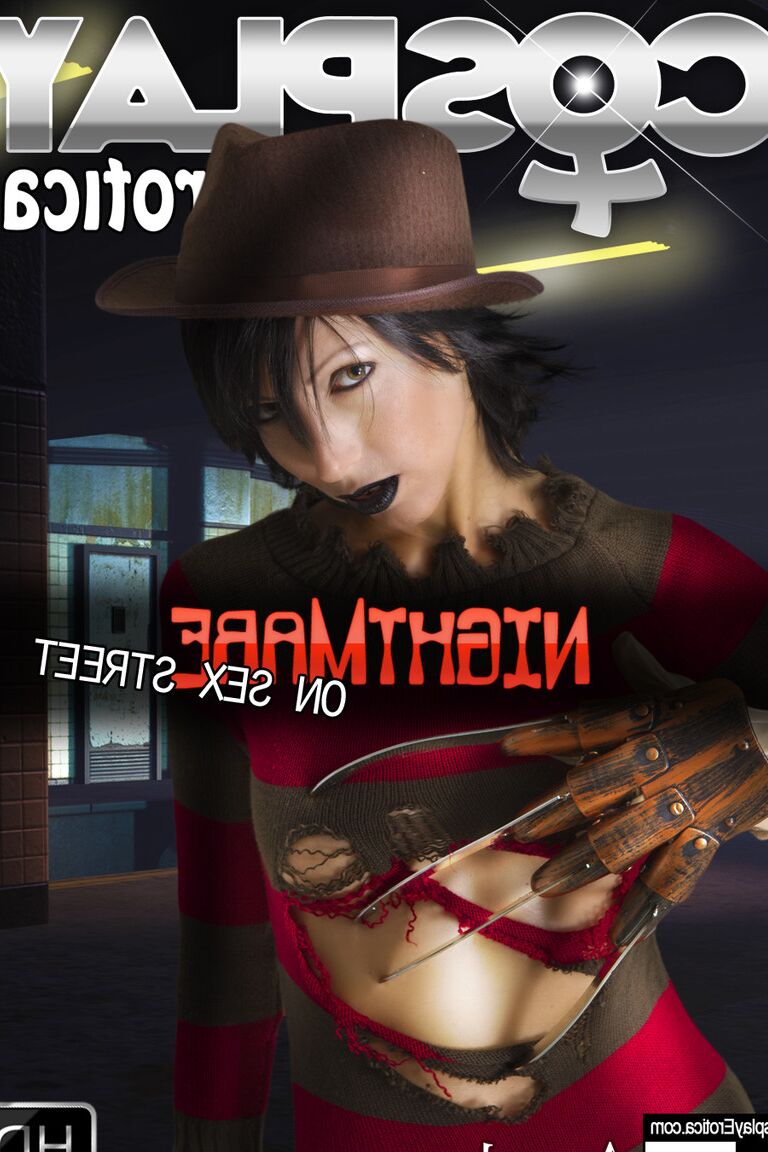 12P Angela Nightmare On Sex Street nacktes Cosplay