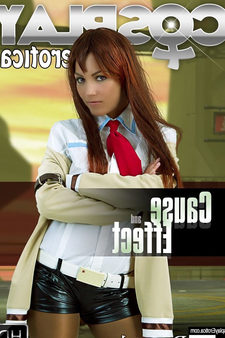 12P Kurisu Makise Steins Gate nacktes Cosplay