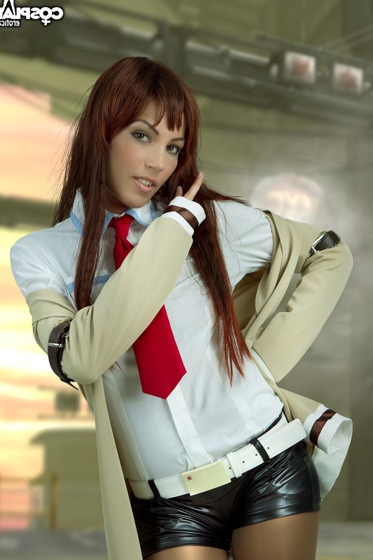 12P Kurisu Makise Steins Gate nacktes Cosplay