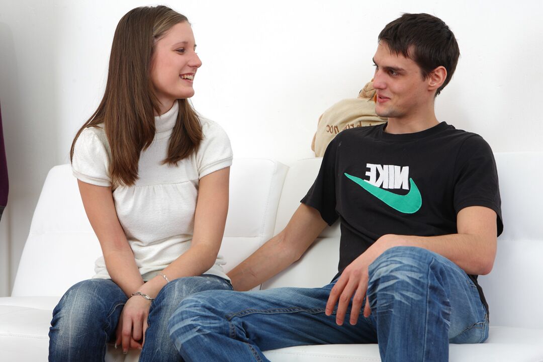 15P Mariman was so eager to fuck Sara that he couldnt wait much longer, so he went