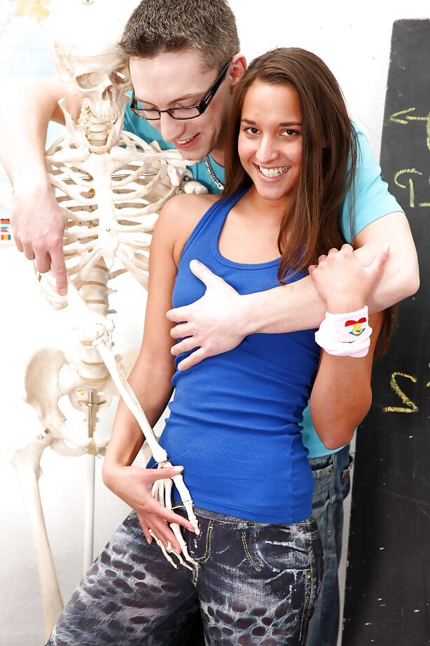 16P Lustful schoolgirl gets seduced and fucked by her class mate
