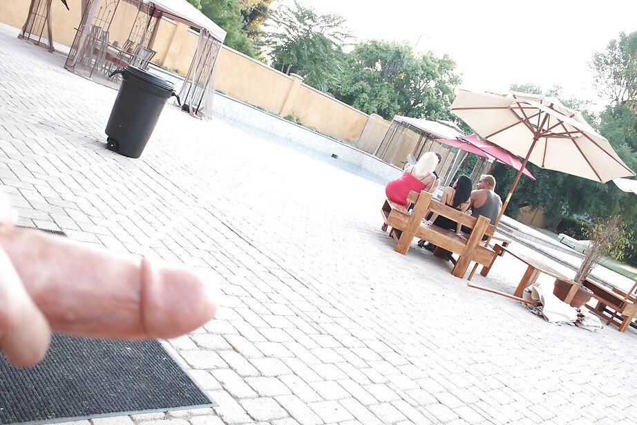 16P Busty Angel Vain gets a cumshot surprise and plenty of bukkake