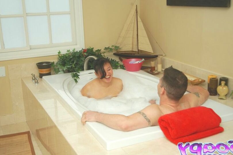 16P Amusing Asian fatty Kiwi Ling massages beaver-cleaver and licks balls
