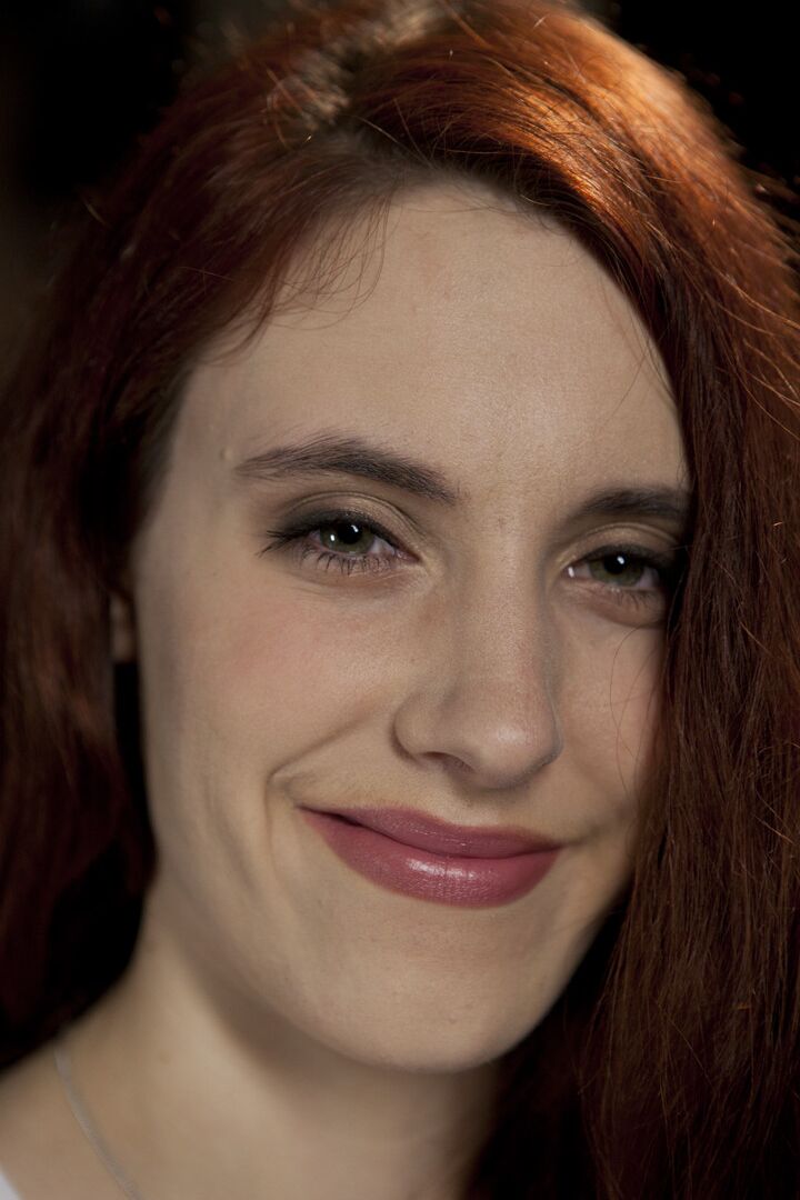 21P Barely legal ginger Iona Grace getting tied up & tortured by a perverted crowd