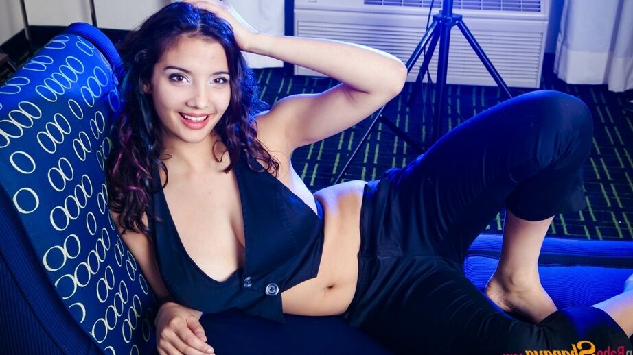 16P Beautiful Indian female with a pretty face models sheer panties