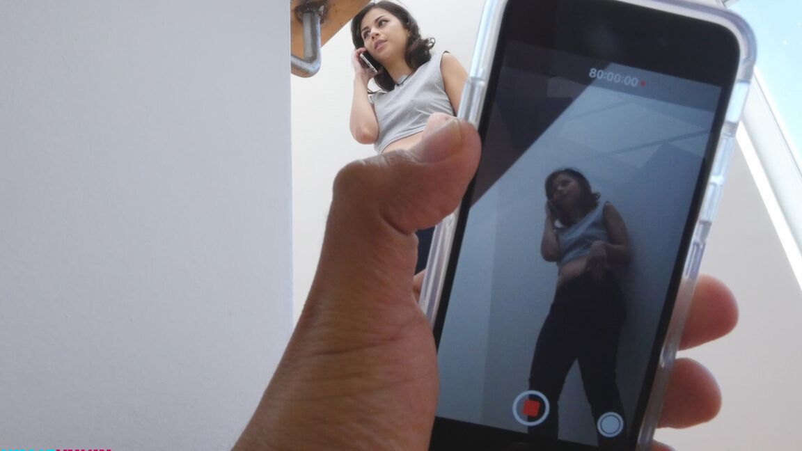 15P Kinky cutie cheats on her boyfriend with her stepbro