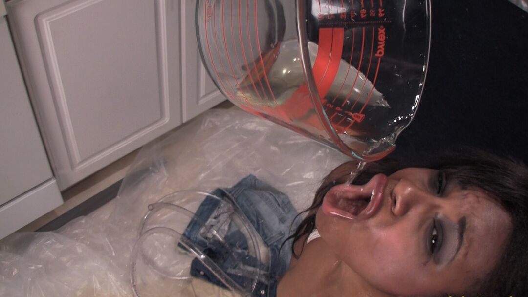 15P Piss Whore Training Barbie Kitchen Mijando Ébano