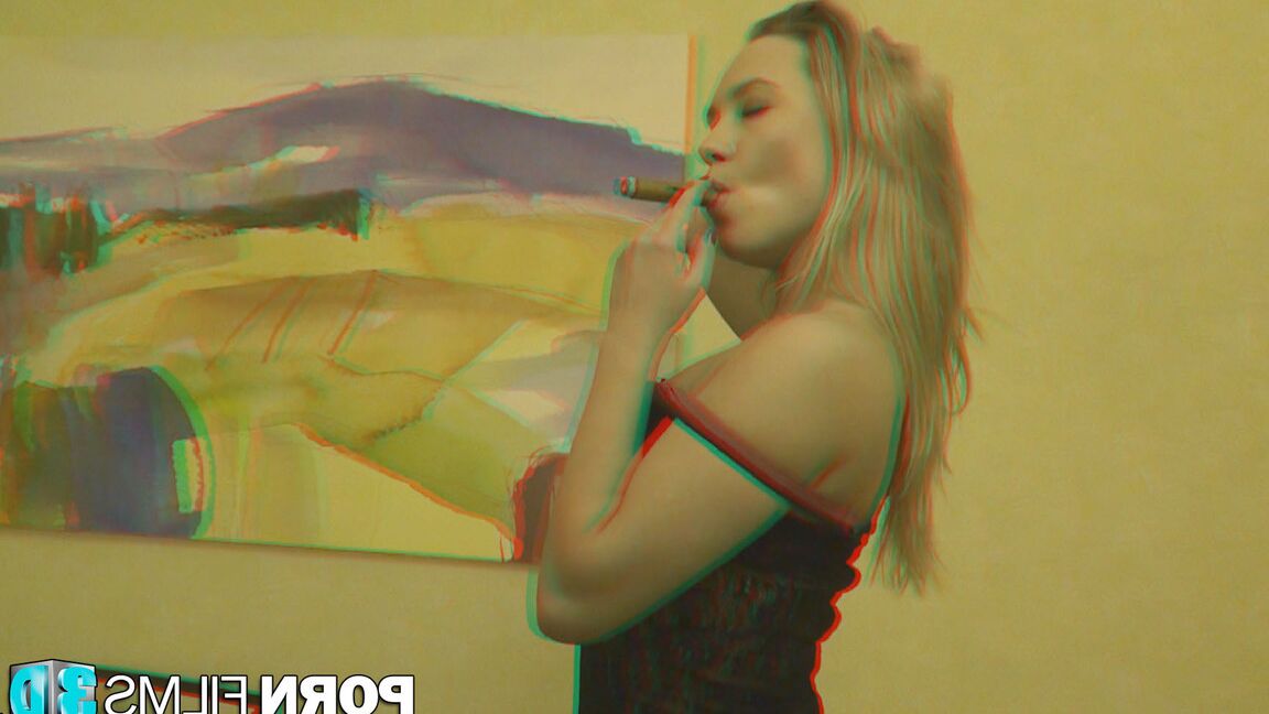 16P Filmes pornográficos 3D Loira nua dá prazer a si mesma