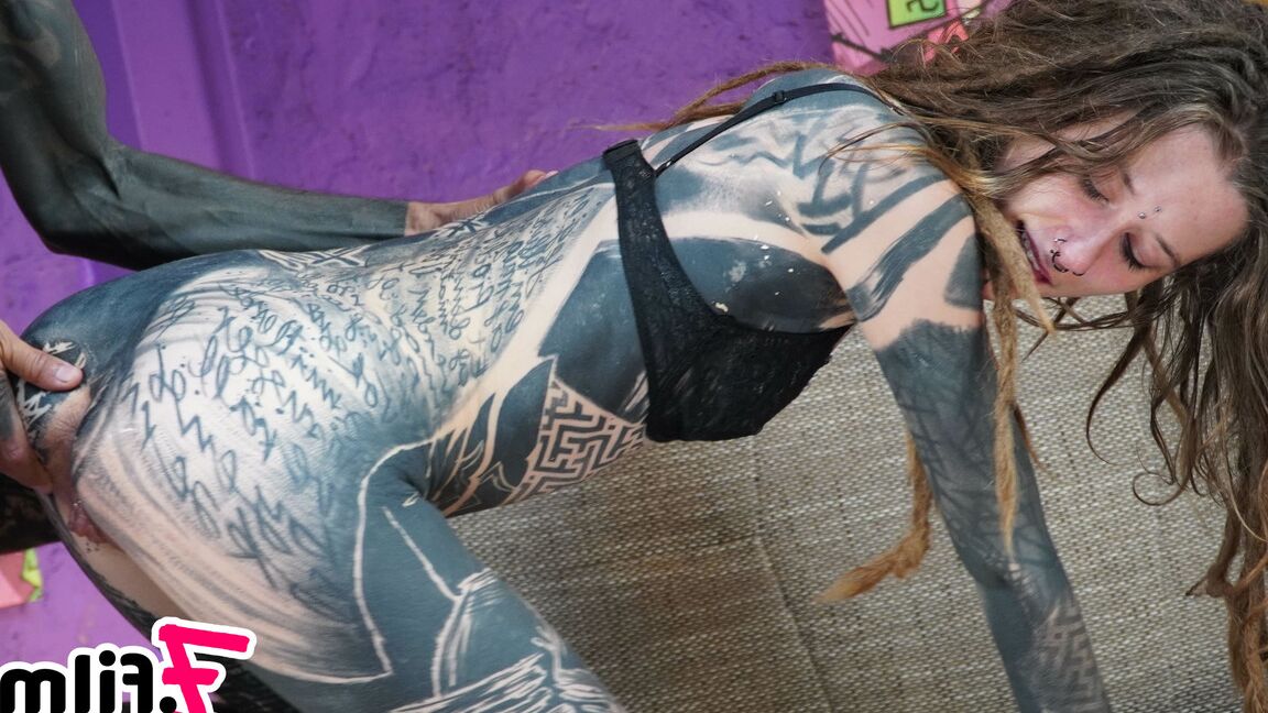 16P PHOTOSET Casal tatuado fodendo DURO e ANAL brincando ANAL, boquete desleixado