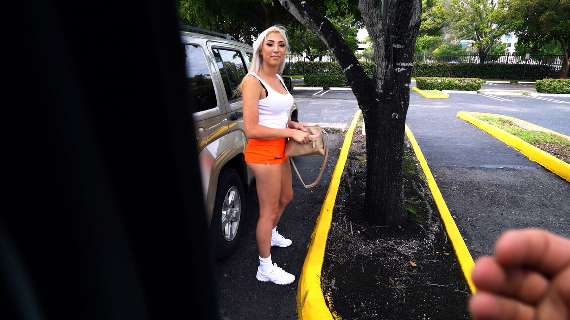 21P Busty newbie Jessica Jones gets her booty fingered and pussy dicked in the van