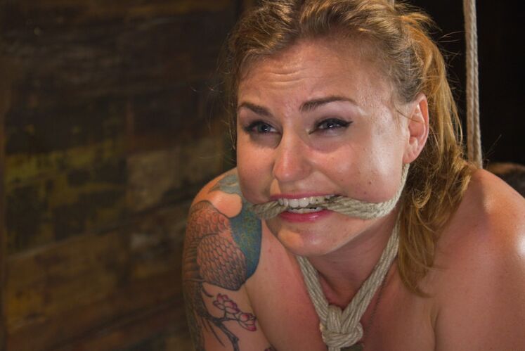 11P Payton Bell gets tied up, spanked, fist fucked, and put into crazy electrical