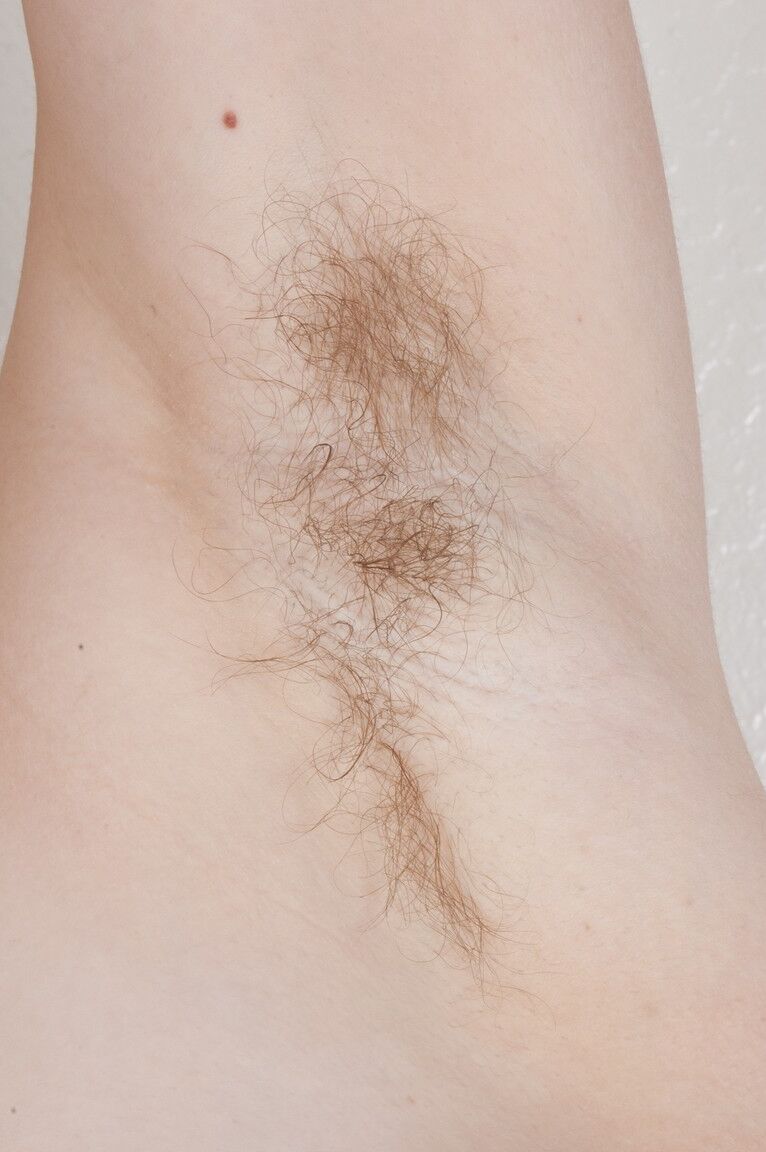 17P Hairy blonde girl Esmeralda strips naked and shows her sexy body with wet muff