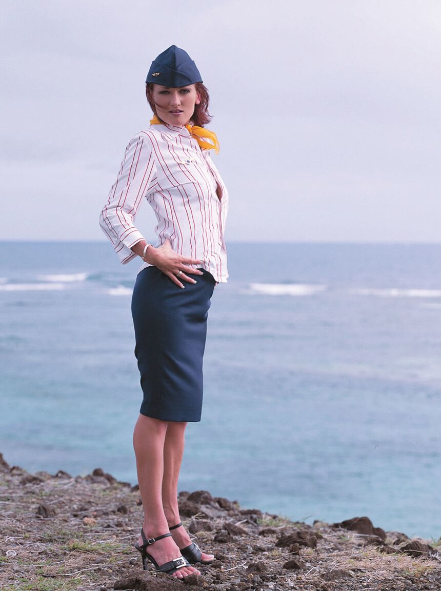 13P Hot stewardesses Donna Marie & Alena get invited aboard yacht for a threesome