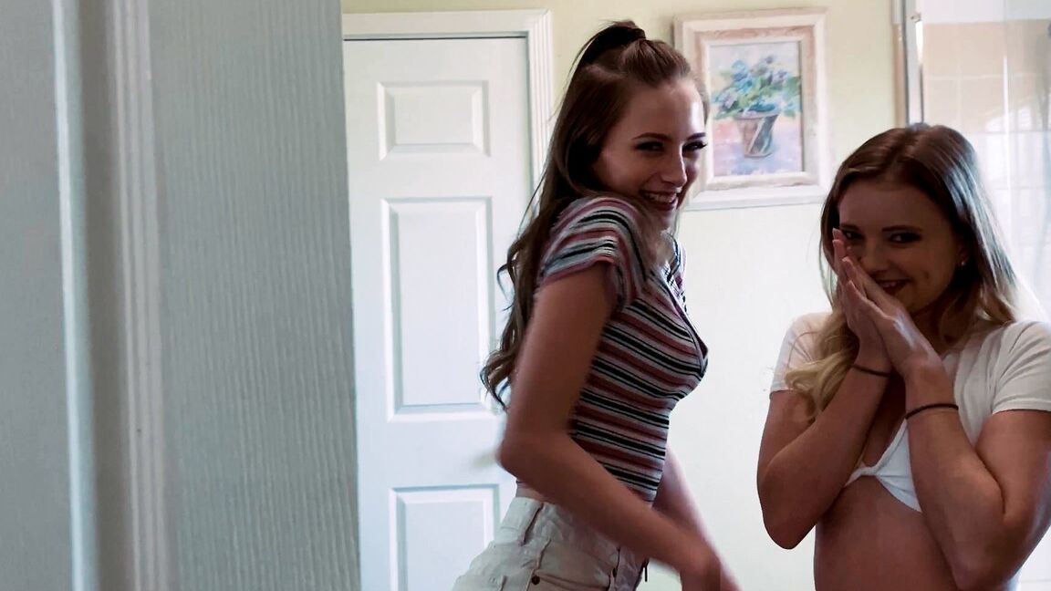 Секс-видео 21P, лесбиянки Hazel Grace, Kyler Quinn, Riley Star