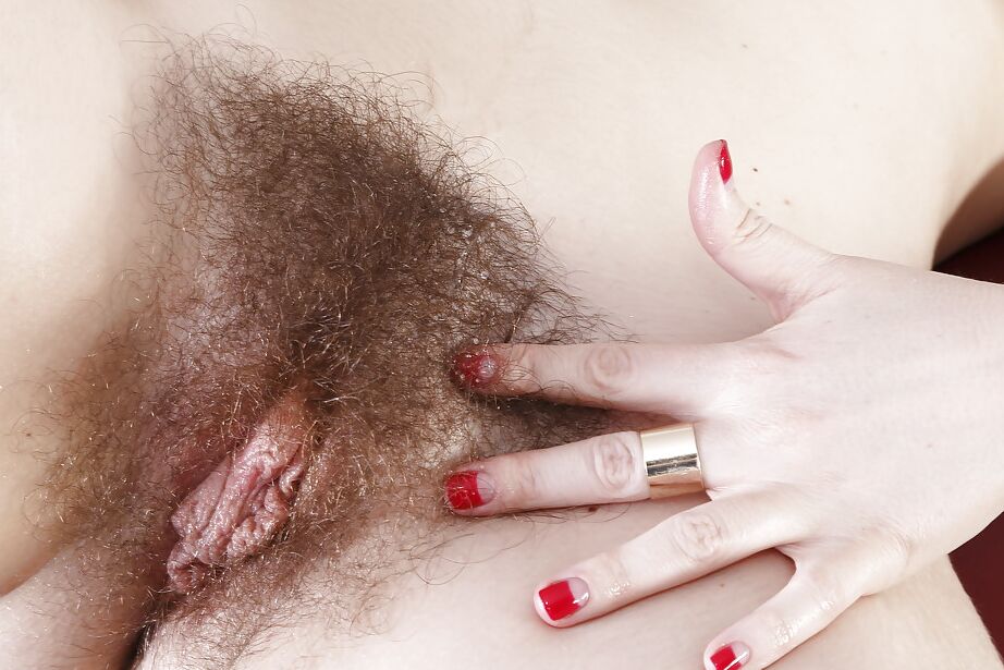 16P Simone Delilah shows hairy pussy to a friend and gets pounded