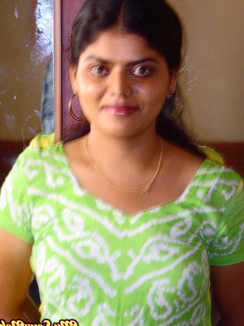 15P Neha in green and yellow Indian shalwar suit