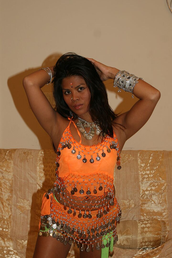 15P White Ghetto Raj Laxmi Non Nude Clothed Indian Babe