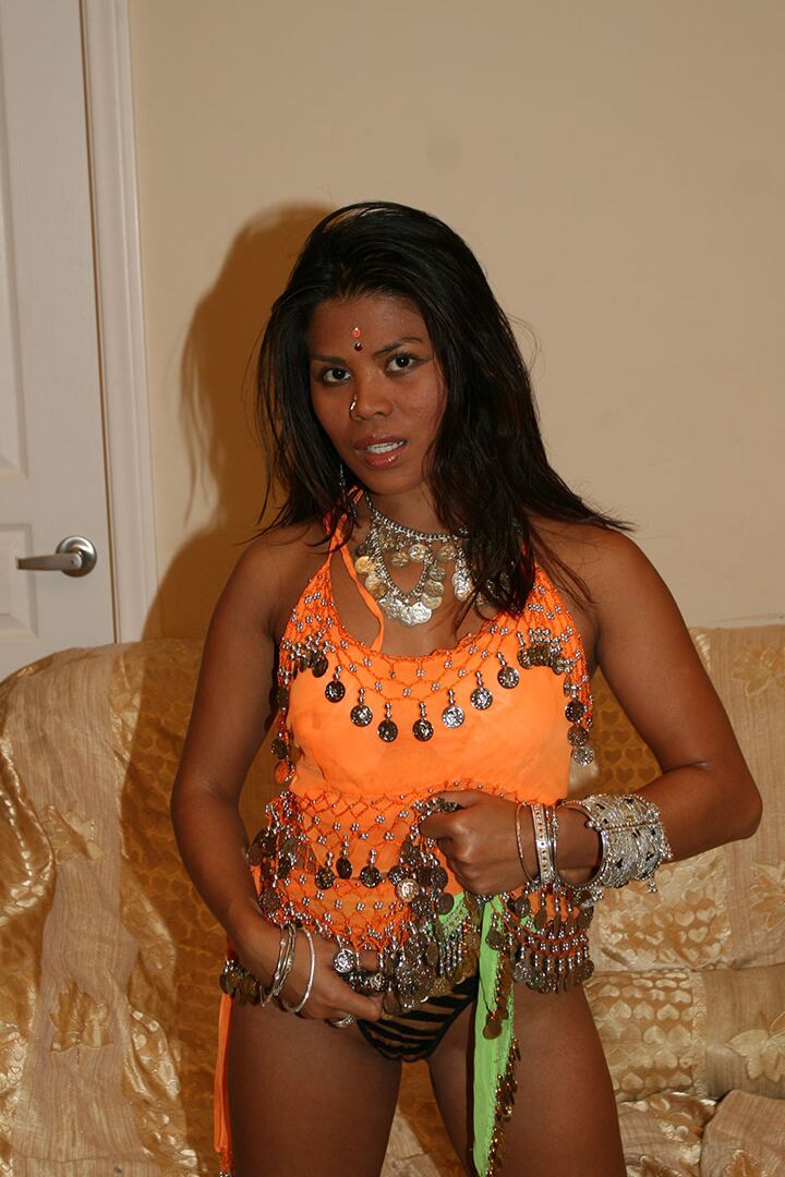 15P White Ghetto Raj Laxmi Non Nude Clothed Indian Babe