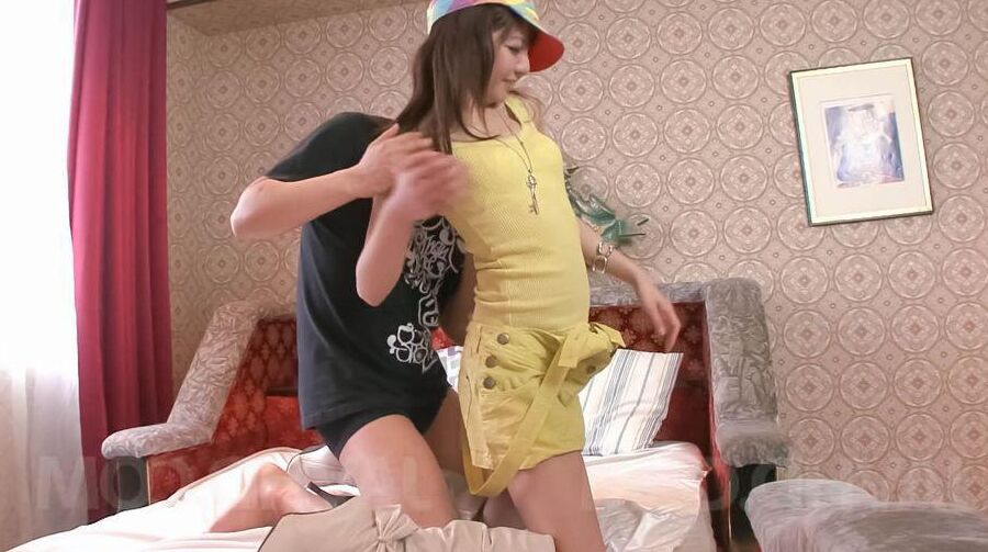15P Hikaru Aoyama Asian is undressed of kinky outfit and fucked well