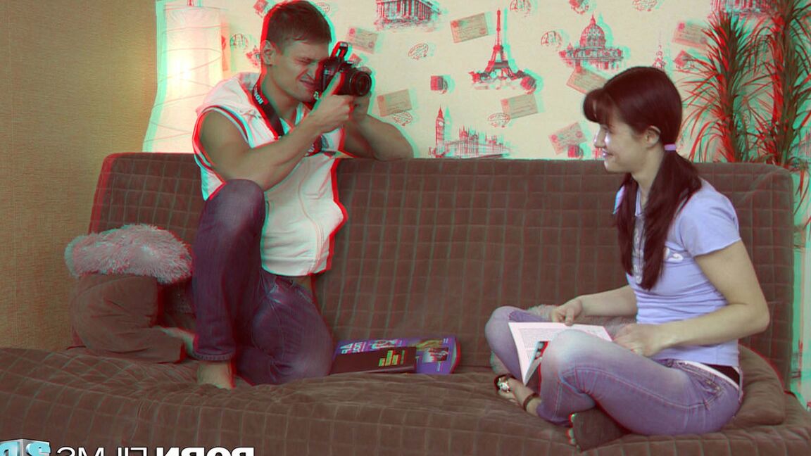 16P Porn Films Chica 3D adora los golpes anales