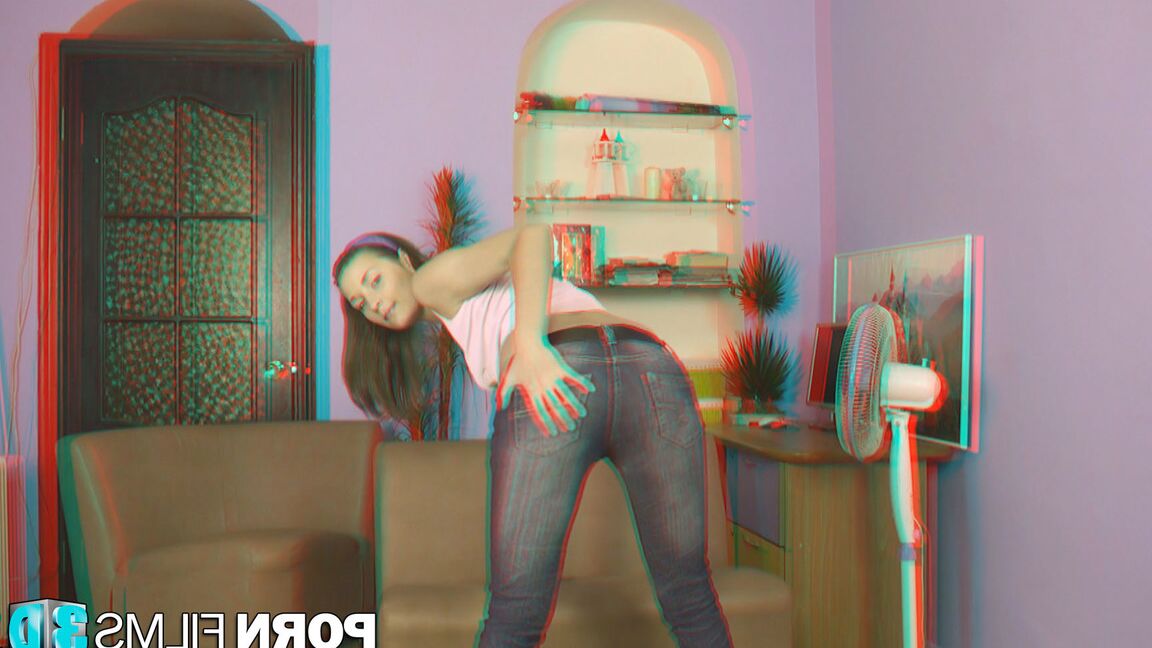 16P Películas porno 3D Cutie se masturba el coño