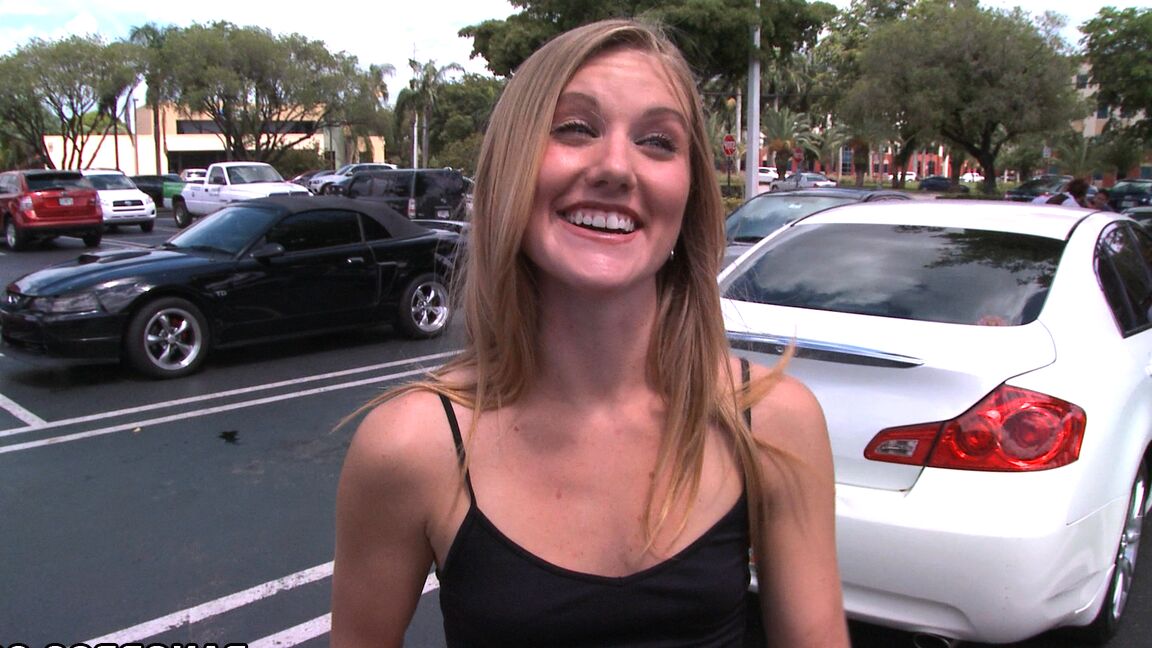 21P Sweet babe with a tattoo Cypress gets banged in the back of a van