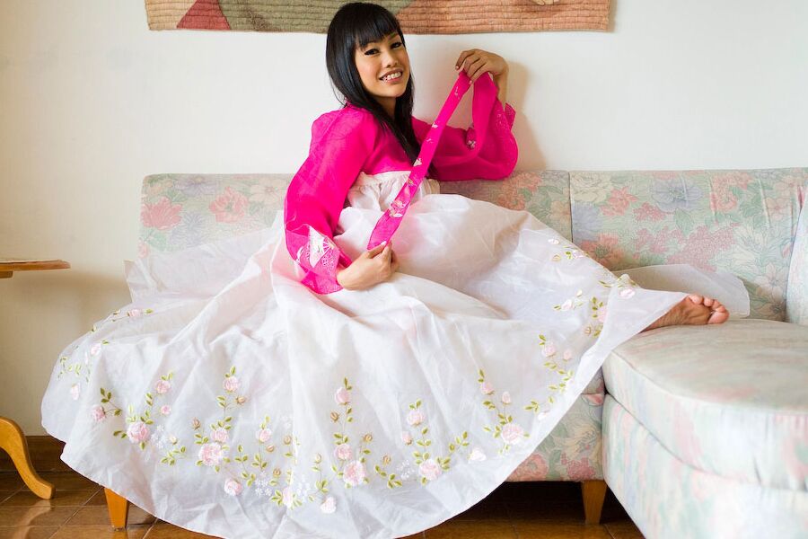 Vestido Coreano de Buceta Ladyboy 16P