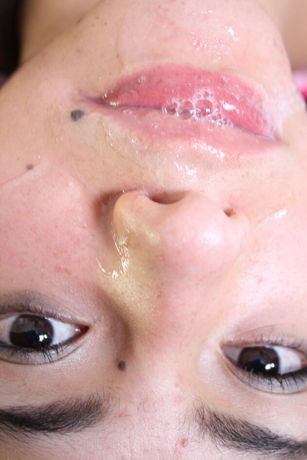 17P Pigtailed Latina Catalina Jose gets screwed and facialed by two locals