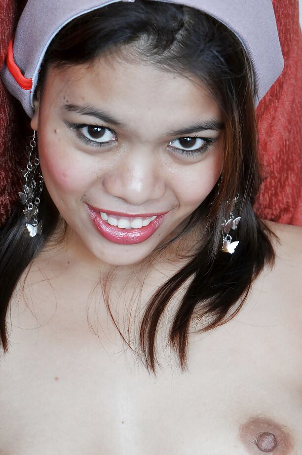 16P Pretty Latina first timer Clarice flashing camouflage panties under uniform