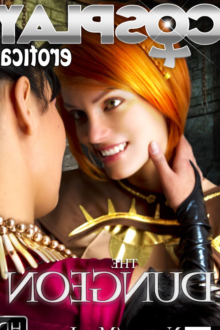 12P Leliana, Morrigan Dragon Age cosplay nu