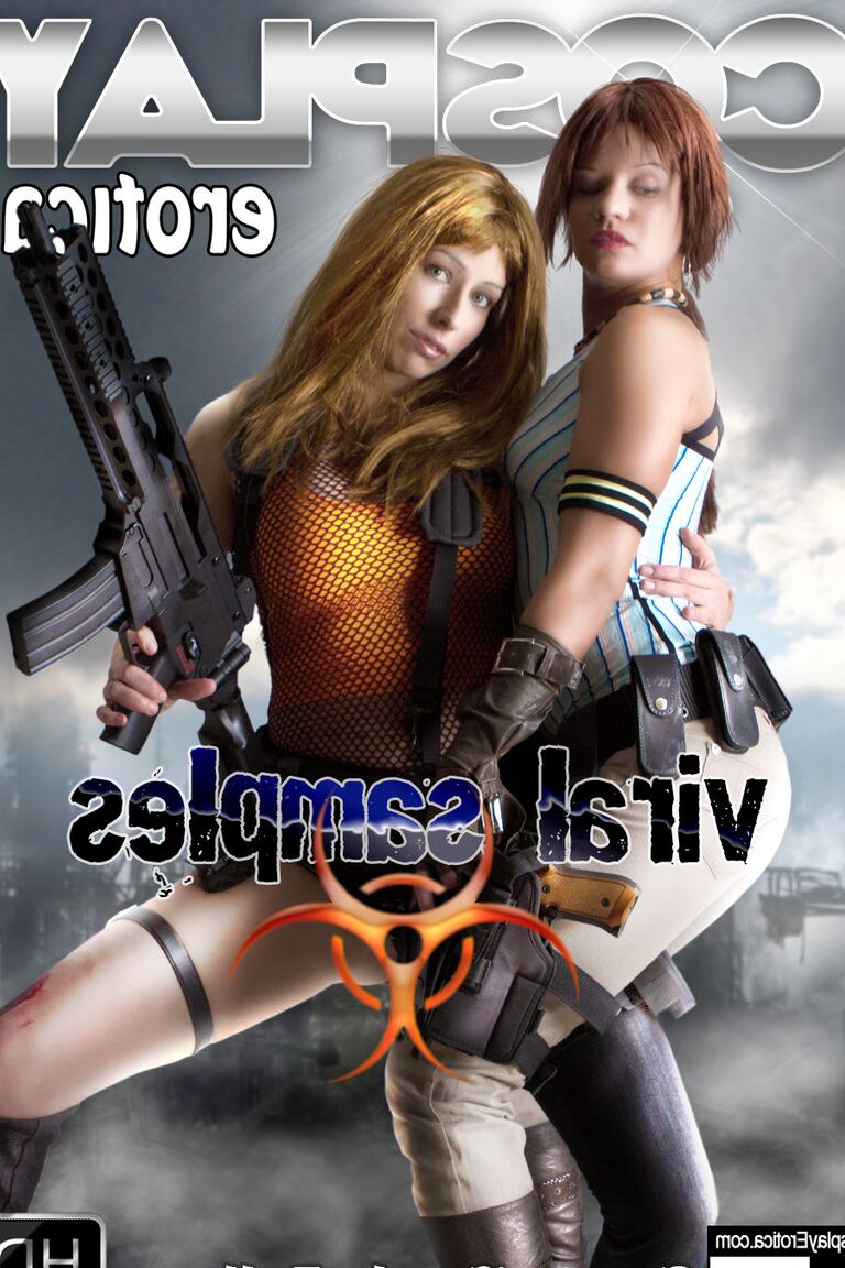 12P Sheva, Alice Resident Evil cosplay desnuda