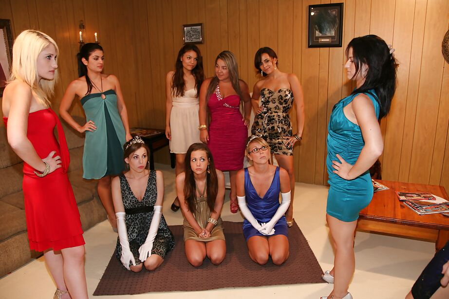 16P Lesbian orgy is featuring a bunch of horny ladies licking asses and pussies