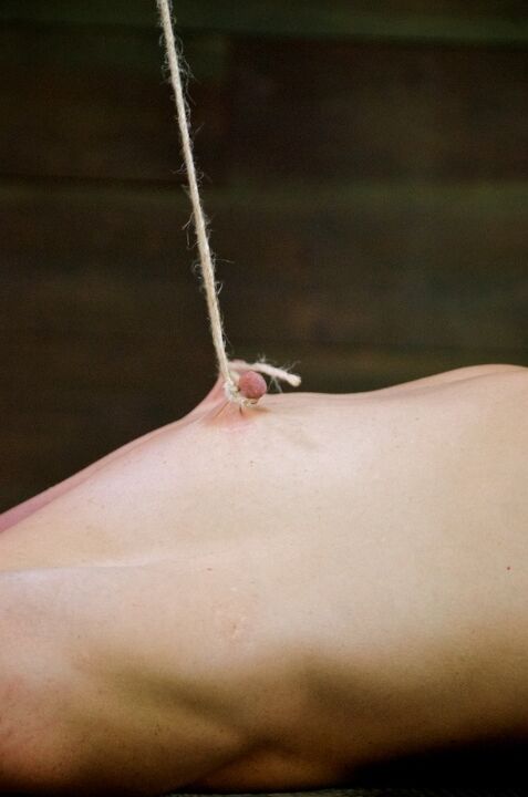 16P Young pain sluts endure extreme bondage session in a dungeon together