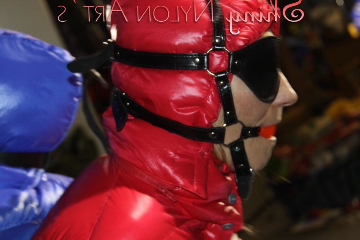 16P Watching sexy Stella and Sandra being tied and gagged ba Sophie on a stool