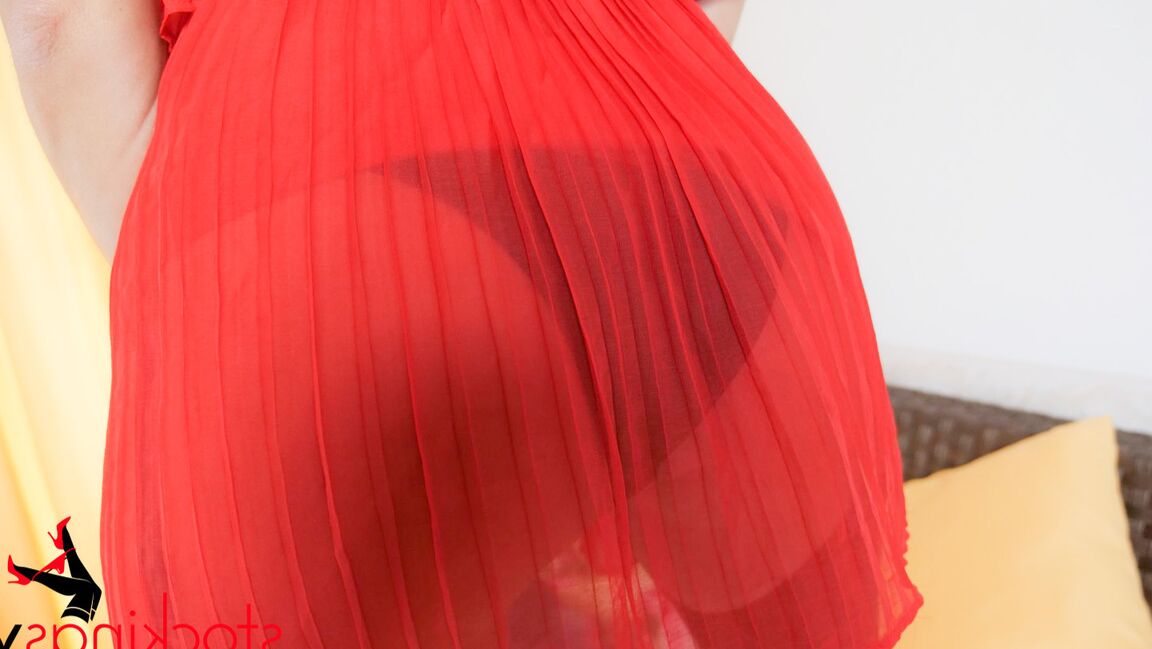 11P Natural blonde Karol Lilien slides her panties aside prior to riding a penis
