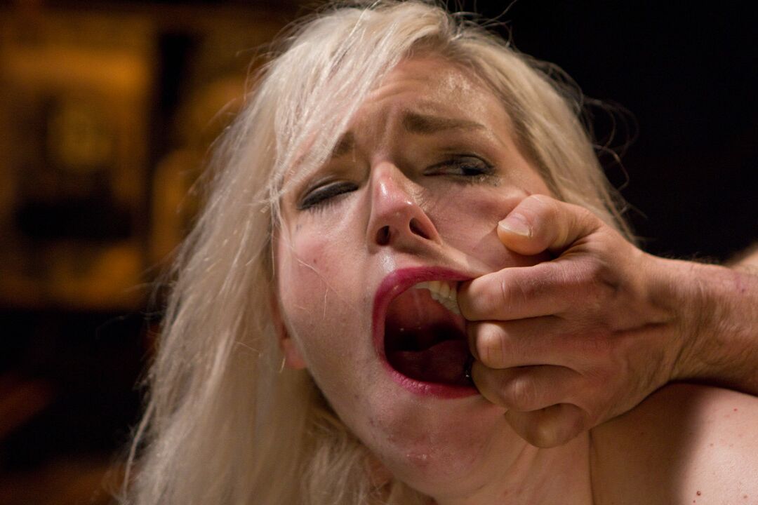 17P Horny Ella Nova fucked while tied up & suspended in nasty BDSM domination