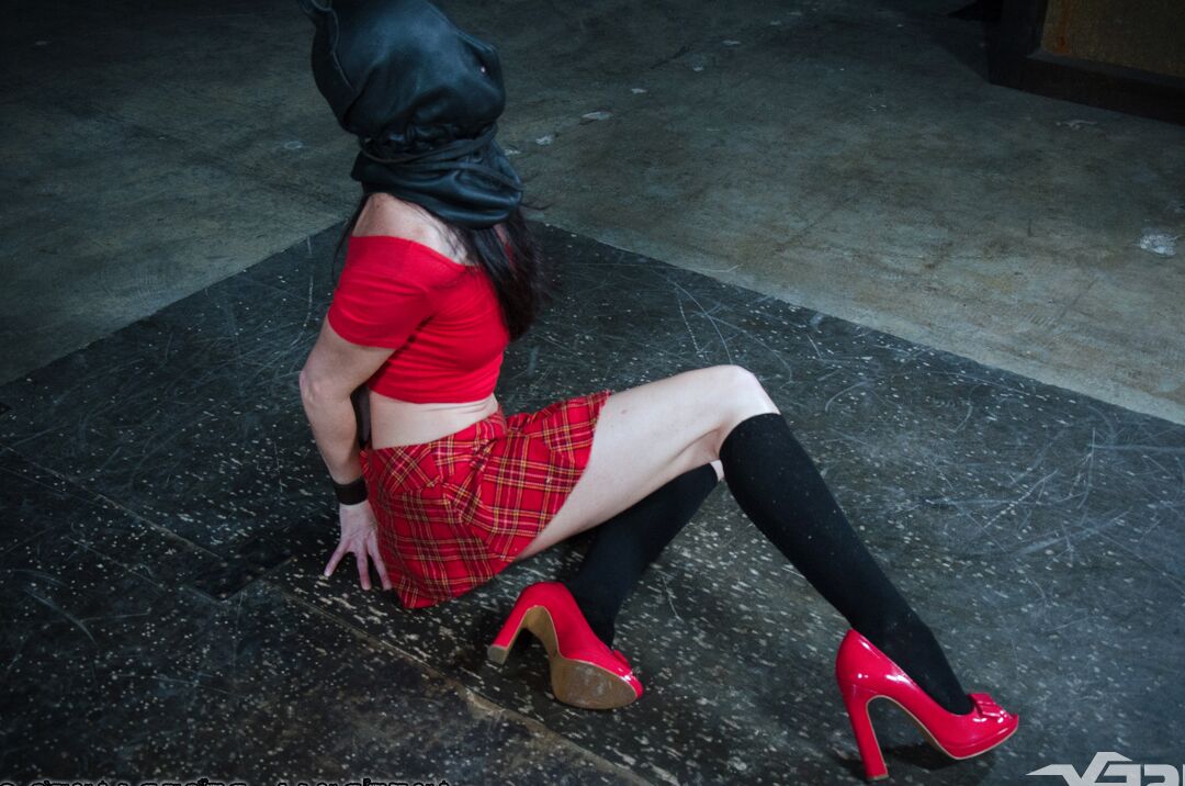 14P Dark haired slave India Summer undergoes brutal BDSM in various restraints