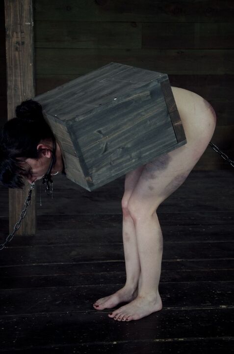 15P Brunette females Dixon Mason & Elise Graves partake in kinky BDSM play