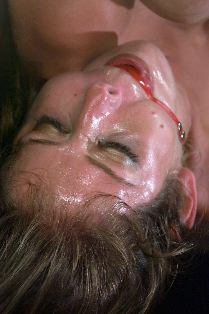 21P Busty MILF Felony gets ass banged good while tied up to a torture table