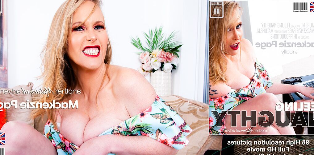 11P MILF Mackenzie Page is getting very naughty when being alone