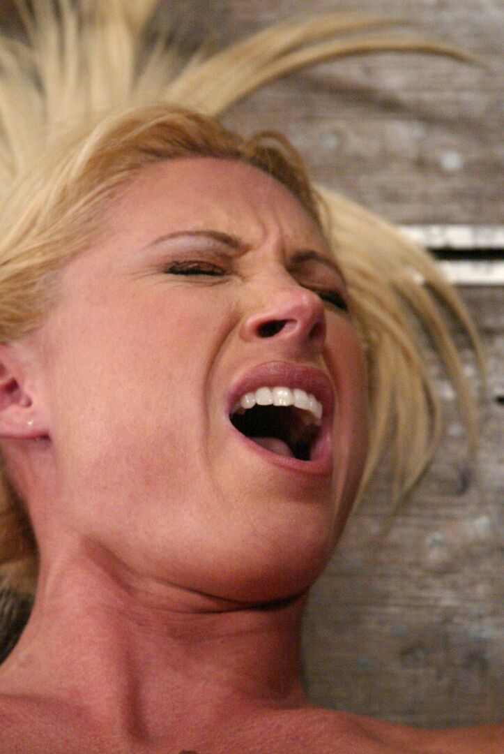 21P Blonde MILF Devon Lee gets fingered and toyed on the floor in rope bondage