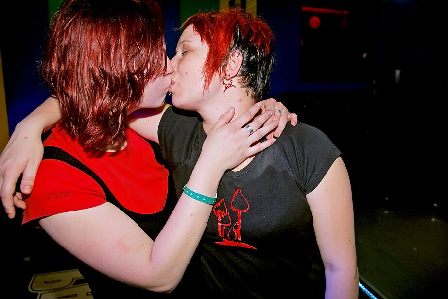 16P Sex hungry amateurs getting satisfied at the party in the club