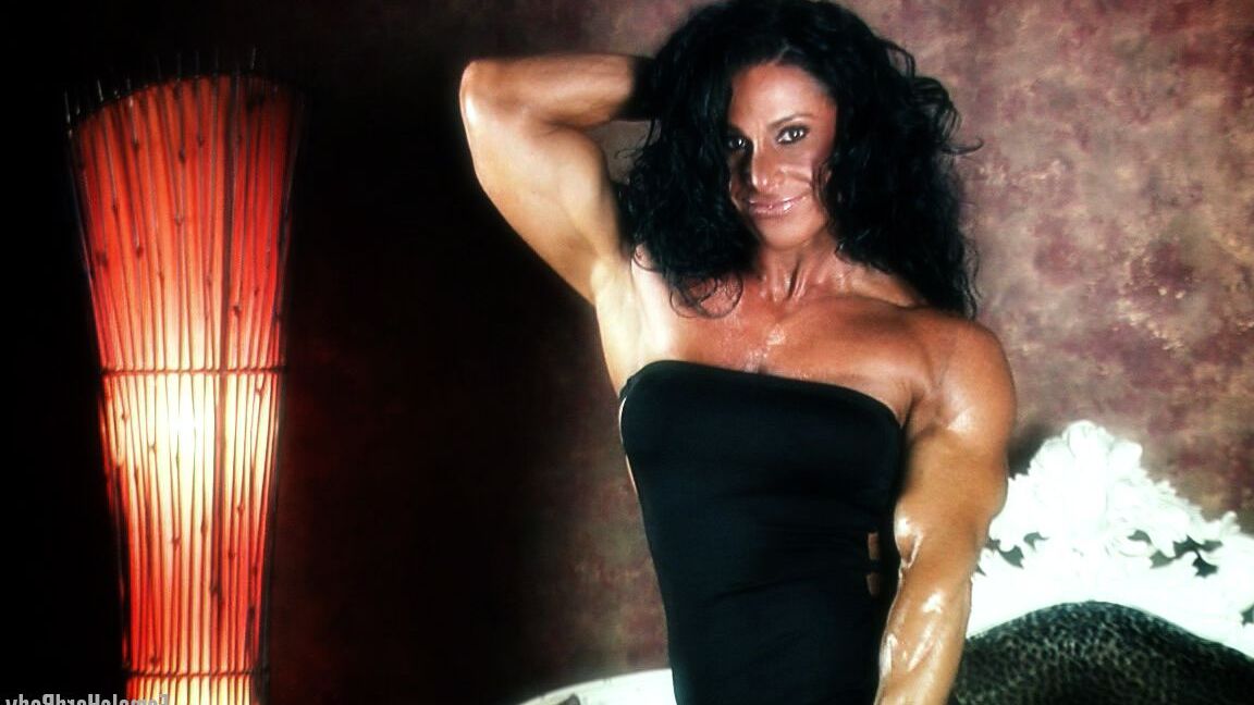 21P Muskelmädchen Flix Debbie Bramwell