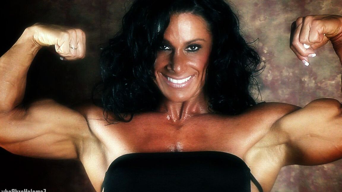 21P Muskelmädchen Flix Debbie Bramwell
