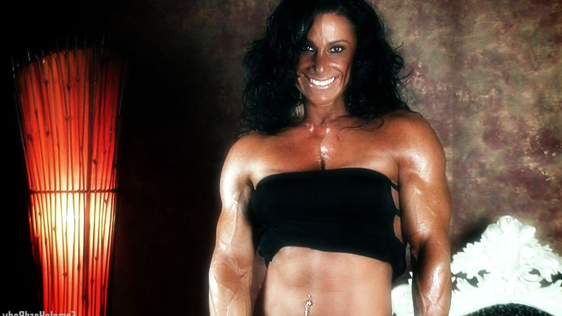 21P Muskelmädchen Flix Debbie Bramwell