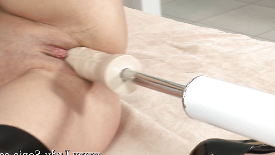12P Providential honey Lady Sonia is masturbating with the help of dildo