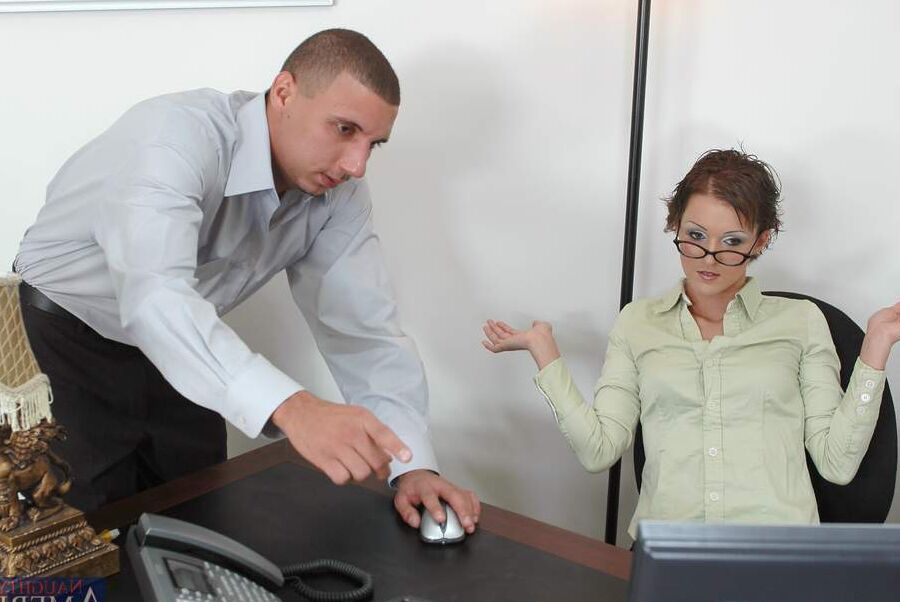 21P Naughty Office Sara Faye, Tony T