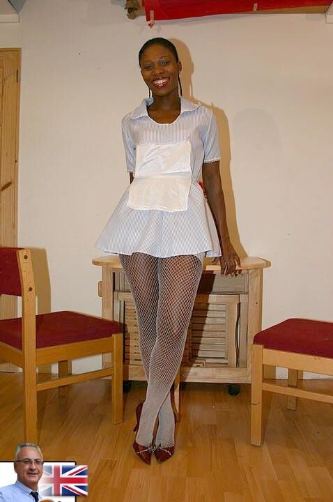 17P Amazing ebony maid Zoe sucking and riding dick in superb interracial action