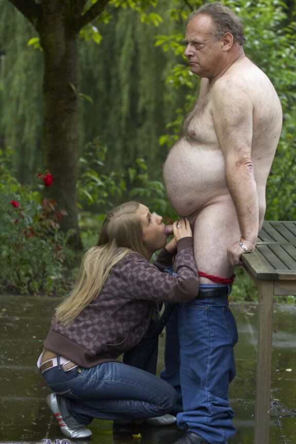 20P Tiny teen Sheryl Nitro gets pounded by a fat old man she met at the park